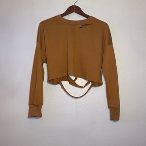 Fashion Nova Cropped Sweatshirt